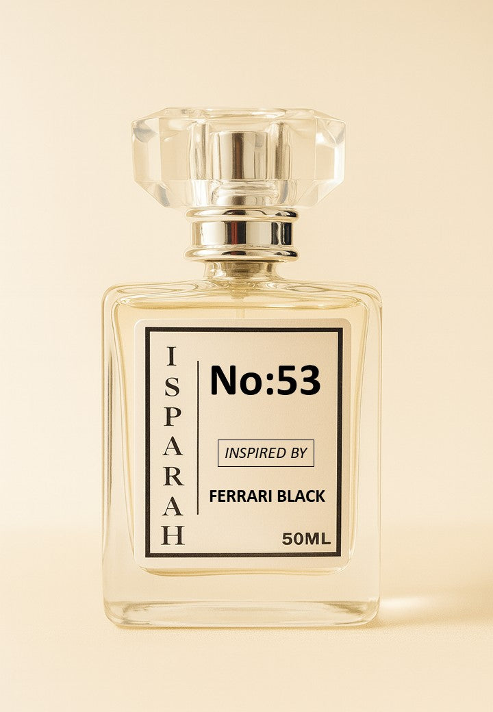 NO:53- INSPIRED BY FERRARI BLACK 50ML