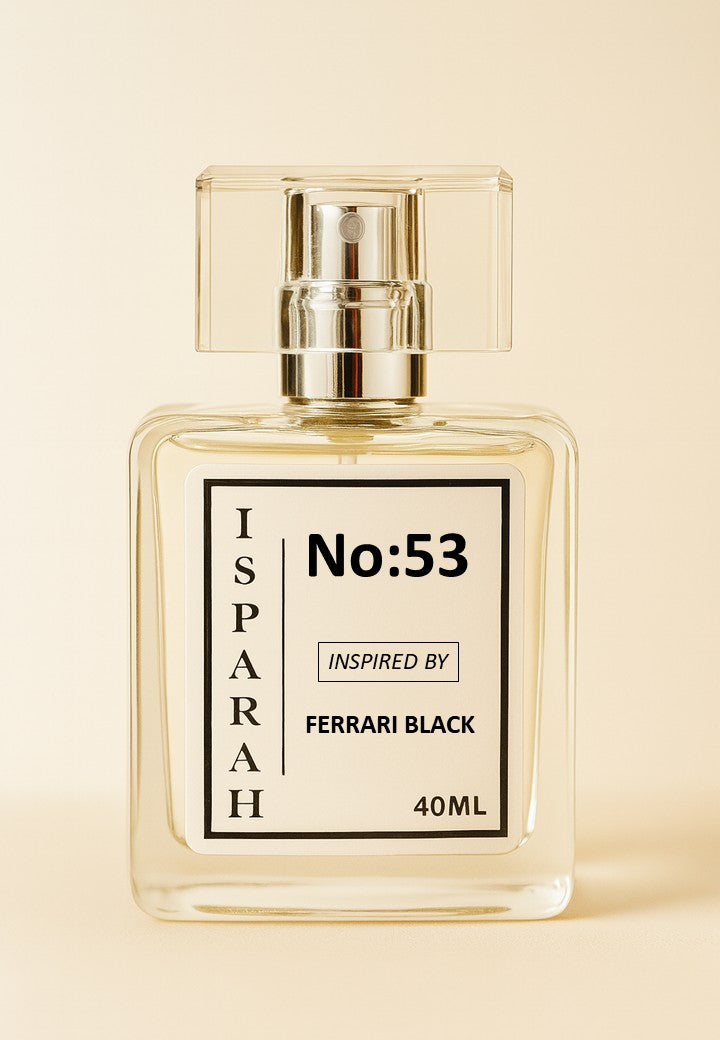 NO:53- INSPIRED BY FERRARI BLACK 40ML