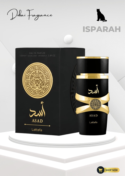 LATTAFA ASAD EAU DE PARFUM 100ML - LONG LASTING ARABIC FRAGRANCE FOR MEN