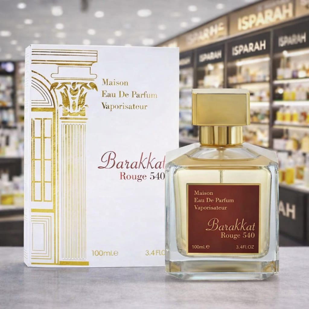 Barakkat Rouge 540 luxury Arabic perfume bottle – long lasting amber sweet unisex fragrance South Africa