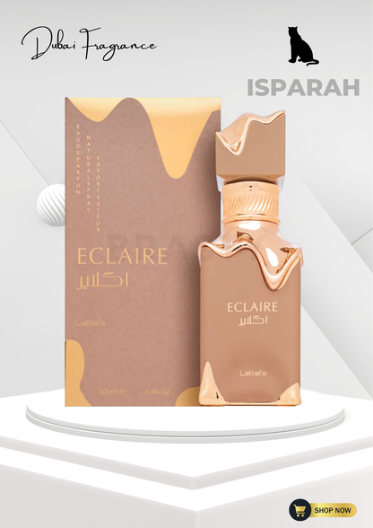 Éclaire by Lattafa sweet caramel vanilla gourmand Arabic perfume – long lasting women fragrance South Africa