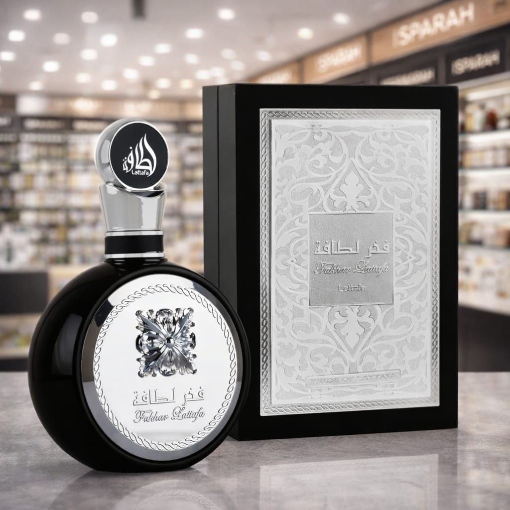 Fakhar Black by Lattafa luxury Arabic perfume bottle – long lasting aromatic fragrance for men South Africa