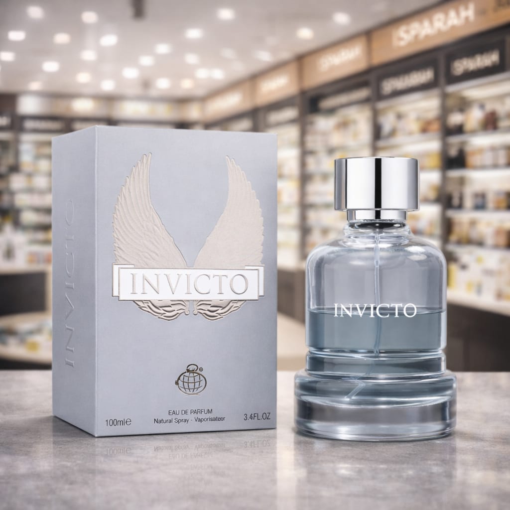 Invicto Arabic perfume bottle – long lasting fresh sweet aquatic fragrance for men South Africa