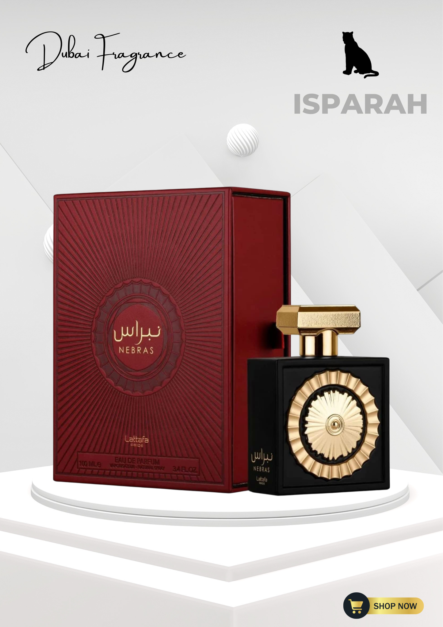 Nebras by Lattafa chocolate vanilla gourmand Arabic perfume – long lasting sweet fragrance South Africa