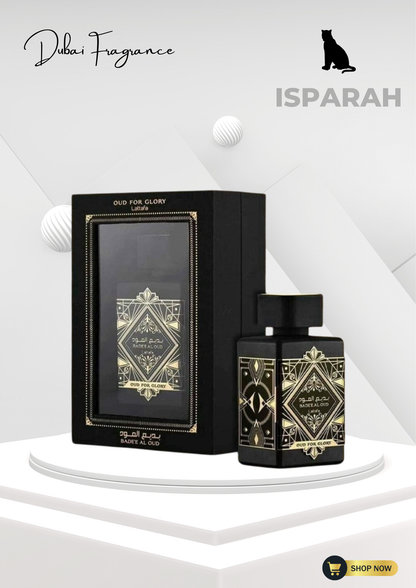 Badee Al Oud by Lattafa luxury Arabic perfume bottle – long lasting smoky oud fragrance South Africa