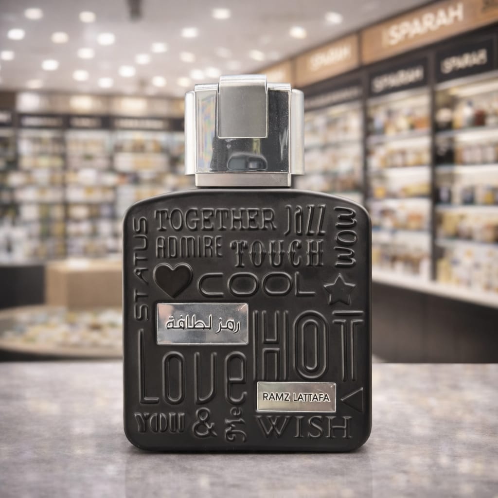 Ramz Silver by Lattafa Arabic perfume bottle – long lasting sweet vanilla spicy fragrance South Africa