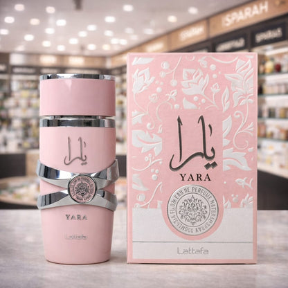 Yara Pink by Lattafa sweet creamy vanilla Arabic perfume bottle – long lasting women fragrance South Africa