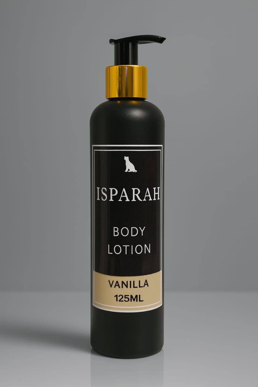 ISPARAH VANILLA 125ML BODY LOTION